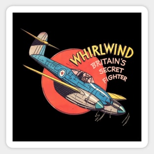 The Westland Whirlwind - WW2 Fighter Sticker